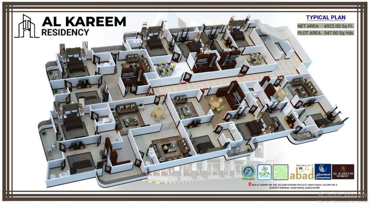 Typical plan, second version