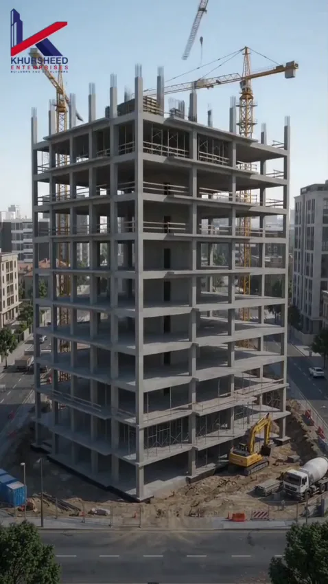 Still from the project construction visualization